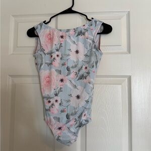 Luckyleo floral ballet leotard